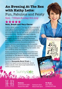 Sunnyside Kathy Lette Flyer (1)